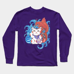 Calico Lucky Neko Long Sleeve T-Shirt